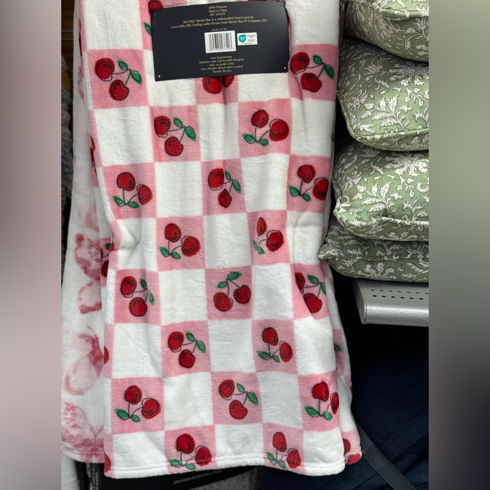 rachel zoe cherry blanket